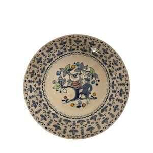 Vintage Staffordshire 6" Saucer Dinner Salad Plate Ironstone England 4413